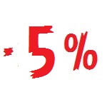 СКИДКА 5% ПОСЛЕ ЗАКАЗА