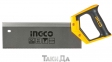 Ножовка пасовочная с пластиковым стуслом Ingco 300 мм 11 зуб на дюйм 0