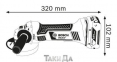 Аккумуляторная угловая шлифмашина Bosch GWS 18-125 V-LI 0