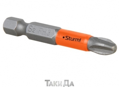 Биты Sturm 1271403 S2 PH3x50 мм - 2 шт