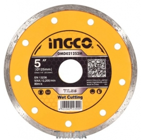 Алмазный диск керамика Ingco 125×5,0×22,2