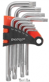 Набор ключей шестигранных Dnipro-M TORX 9 шт.