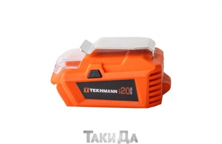 Ліхтарик з зарядним USB адаптер до акумулятора Tekhmann TCP-6/i20