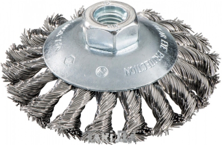 Щетка Metabo конусная плетенная сталь 100x0,5 мм