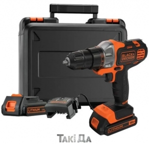 Аккумуляторный шуруповерт Black&Decker MT218KB Multievo (2 АКБ)