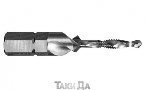 Сверло-метчик Дніпро-М (М4 х 0,7 мм)