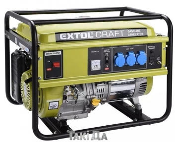 Генератор бензиновый Extol Craft 5,5 кВт