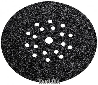 Шліфувальний диск Metabo карбід кремнію 19 отв 225 мм P 16 - 10 шт