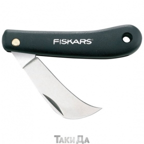 Зігнутий ніж для щеплень Fiskars K62