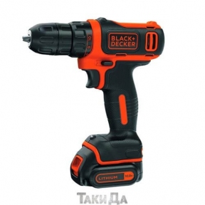 Акумуляторний шуруповерт Black Decker BDCDD12(копия)