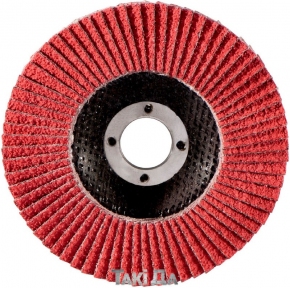Круг лепестковый шлифовальный Metabo FS-Cer (115х22,23 мм, P60, скошен)