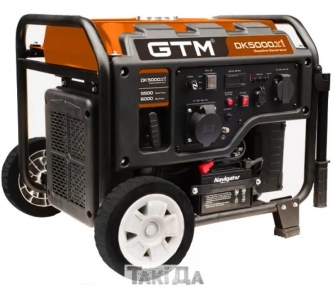 Генератор бензиновий інверторний GTM DK6000Xi