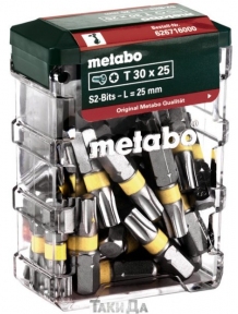 Набір біт Metabo T 30 - 25 шт 626716000