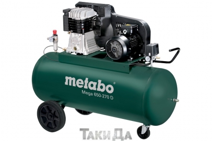 Компресор повітряний Metabo MEGA 650-270 D