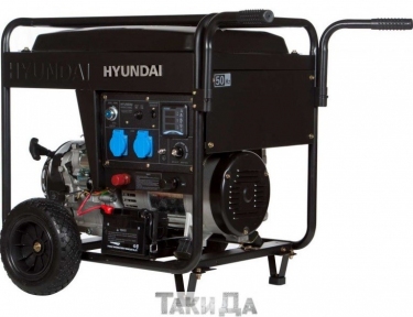 Генератор бензиновий зварювальний Hyundai HYW 210AC