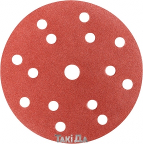 Шліфпапір круглий Metabo Multi-Hole (150 мм, Р180) 50 шт