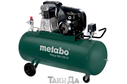 Компресор повітряний Metabo MEGA 580-200 D