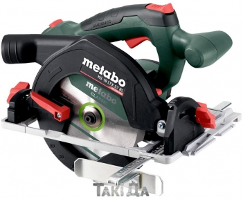 Акумуляторна циркулярна пилка Metabo KS 18 LTX 57 BL в кейсі