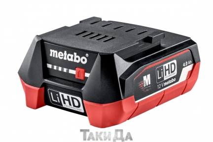 Аккумулятор Metabo LIHD 12 V 4Ah
