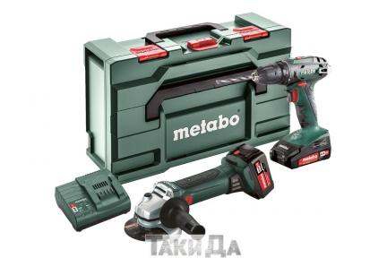 Набір акумуляторного інструменту Metabo COMBO SET 2.4.3 18 V