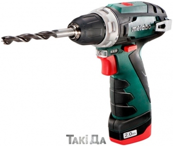 Аккумуляторный шуруповерт Metabo PowerMaxx BS (1 АКБ в сумке)