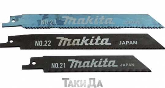 Набір пильних полотен по металу для шабельних пилок Makita (792003-5)