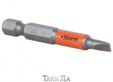Биты Sturm 1275401 S2 SL4x50 мм - 2 шт