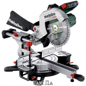 Аккумуляторная торцовочная пила Metabo KGS 18 LTX BL 254  (2 по 5,2 Ач)