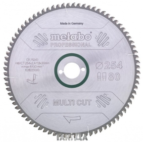 Пиляльний диск Metabo Multi Cut 96 зуб (315x2,4x30)