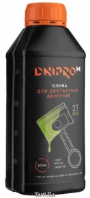 Олива моторна 2-такт Dnipro-M ECO 0,5 л