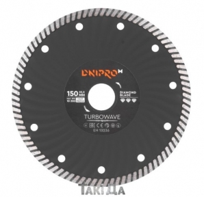 Алмазный диск Днiпро-М Турбоволна 150