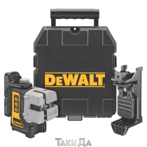 Угломер лазерный DeWALT DW089K 3-х плоскостной (гориз+верт+бок)