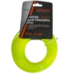 Леска для триммера звезда Sturm 2,4 мм 15 м