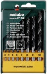 Набор сверл по дереву Metabo (8 шт 3-10 мм)