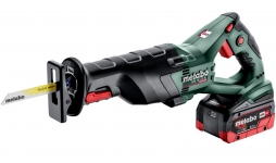Акумуляторна шабельна пила Metabo SSE 18 LTX BL (2 по 8 Аг)