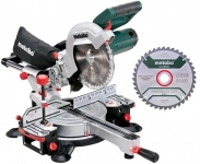 Торцювальна пила Metabo KGS 216 M SET з протяжкою
