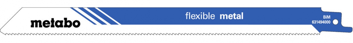 Пильне полотно для шабельної пилки Metabo Heavy Metal 200x1,25 мм - 5 шт (S1025VF)