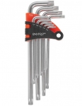 Набор ключей шестигранных Dnipro-M TORX 9 шт. удлиненные