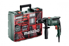 Дрель ударная Metabo SBE 650 SET