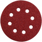 Набір круглого шліфувального паперу Metabo 8 отв (125 мм, P60, P120, P240) 6 шт