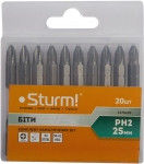 Набор бит Sturm PH-2 (20 шт)
