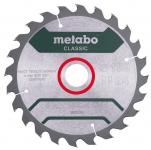 Пильный диск Metabo PRECISION CUT WOOD-CLASSIC 24 зуб (190x2x30)