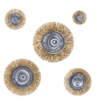 Набір щіток для дрилі Dnipro-М 211 латунь - 5 шт