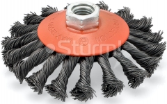 Щітка Sturm конусная, сталь 115 мм