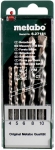Набор ударных сверл по бетону Metabo Pro (5 шт 4-10 мм)