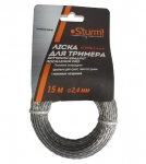 Жилка для тримера кручений квадрат із сердечником Sturm Professional 2,4 мм 15 м