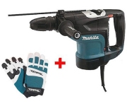 Перфоратор Makita HR4501C + защитные перчатки