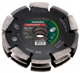 Алмазный диск Metabo тройной для штробления в 1 проход 30 мм (125x22,23 мм)