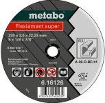 Диск отрезной по алюминию Metabo Flexiamant Super, прямой (150x3x22,23 мм)