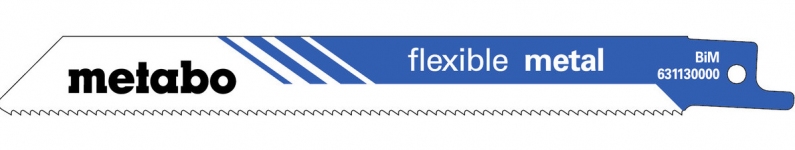 Пильне полотно для шабельної пилки Metabo Flexible Metal 150x0,9 мм - 2 шт (S918BF)